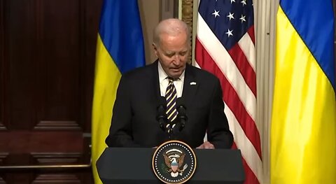 VIDEO: “We also need Ukraine to make changes to fix the broken immigration system here”.- Biden