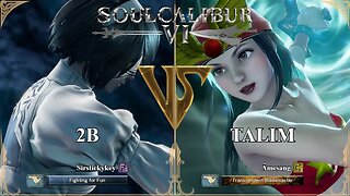 SoulCalibur VI — Sirstickykey (2B) VS Amesang (Talim) | Xbox Series X Ranked