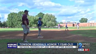 Towson Generals Honor Natasha Newman