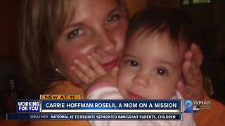 Carrie Hoffman Rosela, a mom on a mission to help others