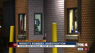 Police Investigating Robbery at Fort Myers Wendy's