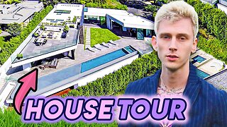 Machine Gun Kelly | House Tour | His $25 Million Los Angeles Mansion