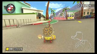 Mario Kart 8 Deluxe DLC Wave 5 Time Trials - Tour Los Angeles Laps (150cc) - 1:52.375