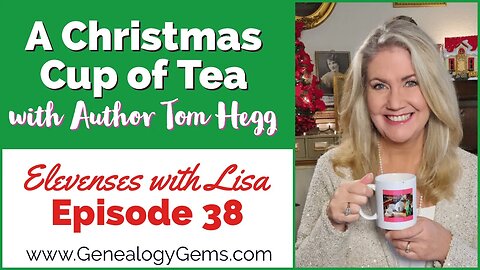 A Cup of Christmas Tea with Author Tom Hegg