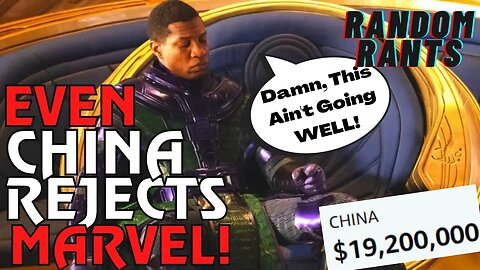 Random Rants: Quantumania BOMBS IN CHINA! Only Brings In 1/3 The Box Office Blues Of Ant-Man 2