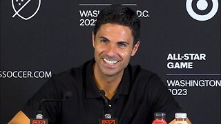 Havertz something DIFFERENT! Timber really VERSATILE! | Mikel Arteta | MLS All-Stars 0-5 Arsenal