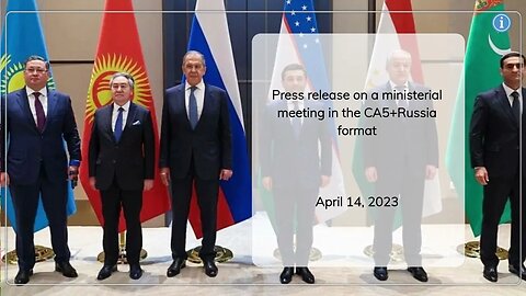 Press release on a ministerial meeting in the CA5+Russia format