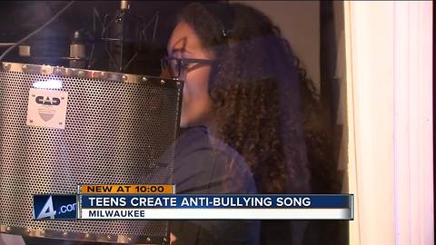 Milwaukee teens make anti-bullying music video