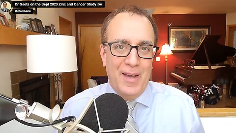 Dr Michael Gaeta Presents a New Study on Zinc and Cancer