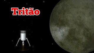 Pousando na lua Tritão de Neturno | Spaceflight Simulator