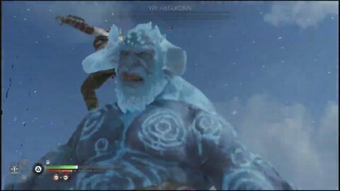 Visi Haglkorn Boss Fight | God of War: Ragnarök 4K Clips (PS5, PS4) | God of War Ragnarok