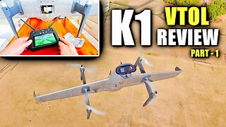 VTOL Parrot DISCO Killer? HEQ Swan K1 PRO Review aka FOXTECH H-WING - Part 1 - Unbox, Inspect, Setup