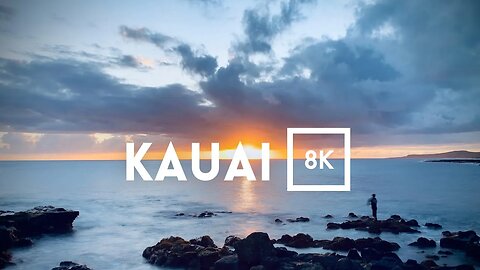 8K Relaxing Ocean Sounds in Kauai, Hawaii, ASMR 2 Hours