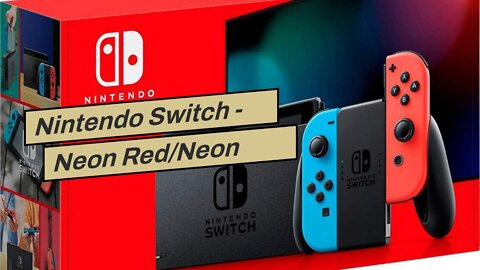 Nintendo Switch - Neon Red/Neon Blue