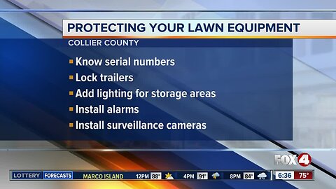 Tips for protecting you r lawn equipment