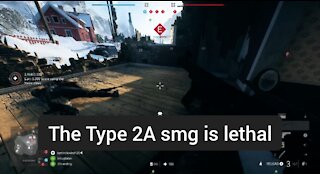 The Type 2A smg is lethal — Battlefield 5