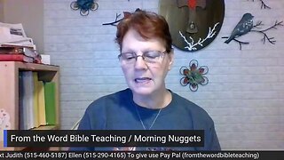 Fromthe Word bible Teaching / Morning Nuggets (1/25/23)