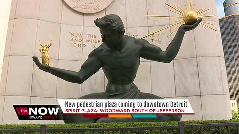 New plaza coming to downtown Detroit
