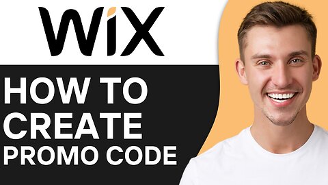 HOW TO CREATE A PROMO CODE ON WIX