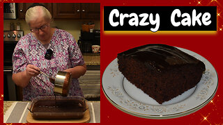 Whip Up This Irresistible Dairy-free Chocolate Crazy Cake In Minutes!