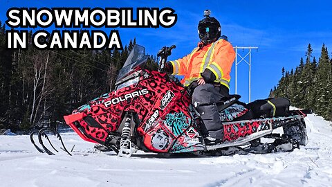 Snowmobiling In Eastern Canada