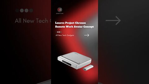 Lenovo Project Chronos Remote Work Avatar Concept #lenovo