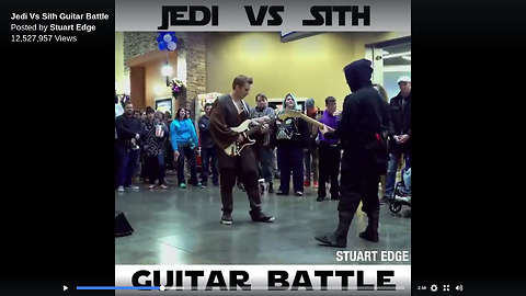 They Bump Into Each Other, Then Go On To Create The Most Epic Guitar Battle Ever