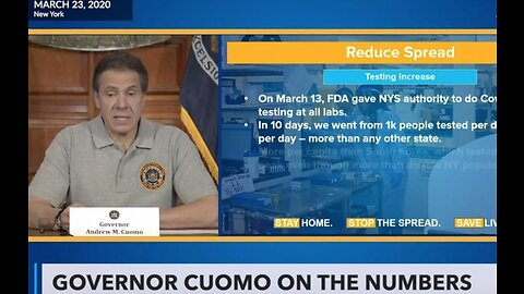 Gov. Andrew Cuomo says N.Y. has 1 percent of global deaths