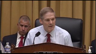 Rep Jim Jordan Hammers DOJ Hypocrisy