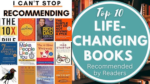 10 Best Self Help books to read before you turn 30 list of 10 self-help books which are a must read: