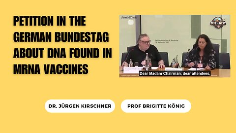 Hearing in the German Bundestag: professors replicated DNA Contaminations in mRNA vaccines