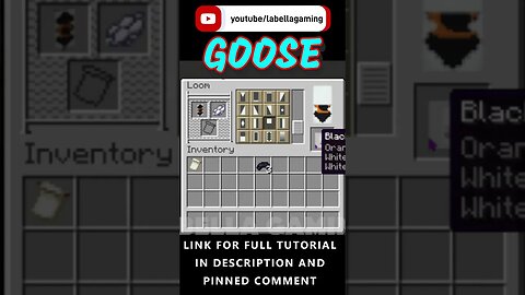 Goose Banner | Minecraft