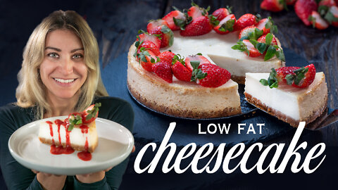 Low Fat Refined Sugar Free Cheesecake Recipe - Low Calorie Cheesecake