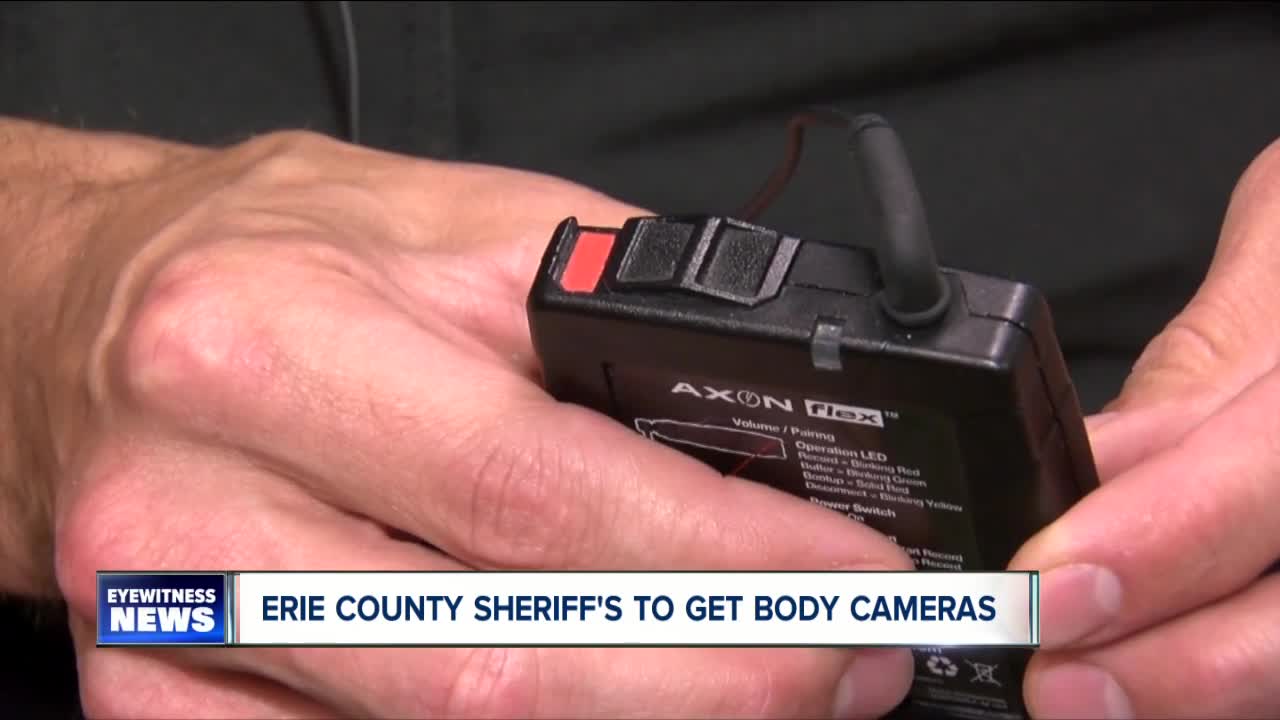 Erie Co. Sheriff's Office to get body cameras