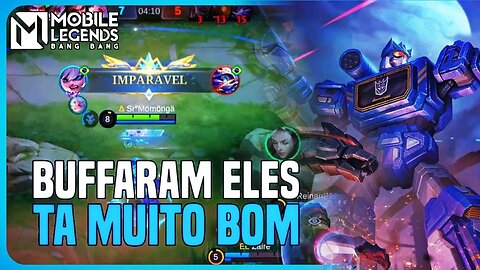 QUE BUFF INCRÍVEL!! ELE TA ÓTIMO PRA SUBIR DE ELO | POPOL E KUPA | MLBB