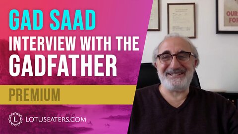 Preview: Interview with Gad Saad
