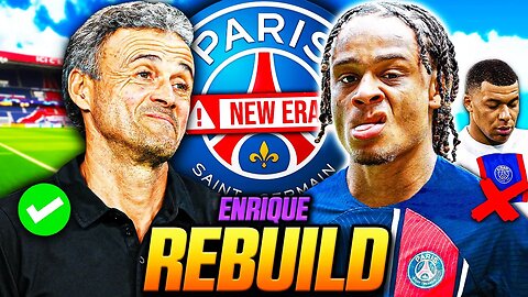 I FIXED PSG with LUIS ENRIQUE and REBUILD them…(MBAPPE OUT) FIFA 24 MOD