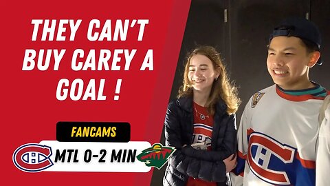 THEY CAN'T BUY CAREY A GOAL ! | MTL 0-2 MIN | FANCAM