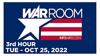WAR ROOM [3 of 3] Tuesday 10/25/22 • CLAY CLARK - REAWAKEN AMERICA TOUR, News, Reports & Analysis