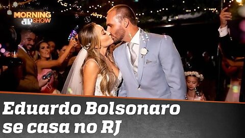 O casamento de Eduardo Bolsonaro