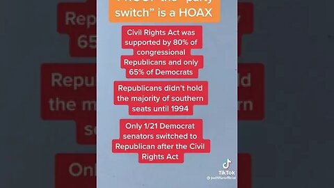 Party Switch is a Hoax