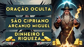 💰ORAÇÃO OCULTA DE SÃO CIPRIANO E ARCANJO MIGUEL DINHEIRO E RIQUEZA💵