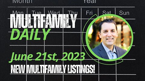 Daily Multifamily Inventory for Western Washington Counties | June 21, 2023