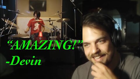 DEVIN REACTS: Myself Playing Drums