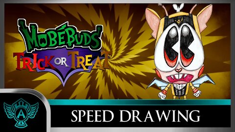 Speed Drawing: MobéBuds Trick or Treat - Bumbavamp | A.T. Andrei Thomas 2022