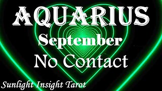 Aquarius *They Can Be With You Now, Justice Finally Goes in Their Favor* September 2023 No Contact