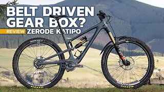 Zerode Katipo Review - Enduro Bike With A Gearbox and Belt Drive! #loamwolf #mtb #zerodebikes