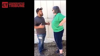 Watch: Conservatives Should Be Sickened By Woman’s Attack On Hispanic Man