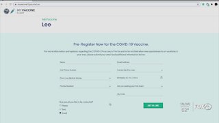 FL launches vaccine pre-registration website
