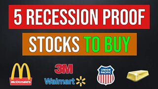 5 Recession Proof Stocks (To Buy) & Avoid The Next Market Crash